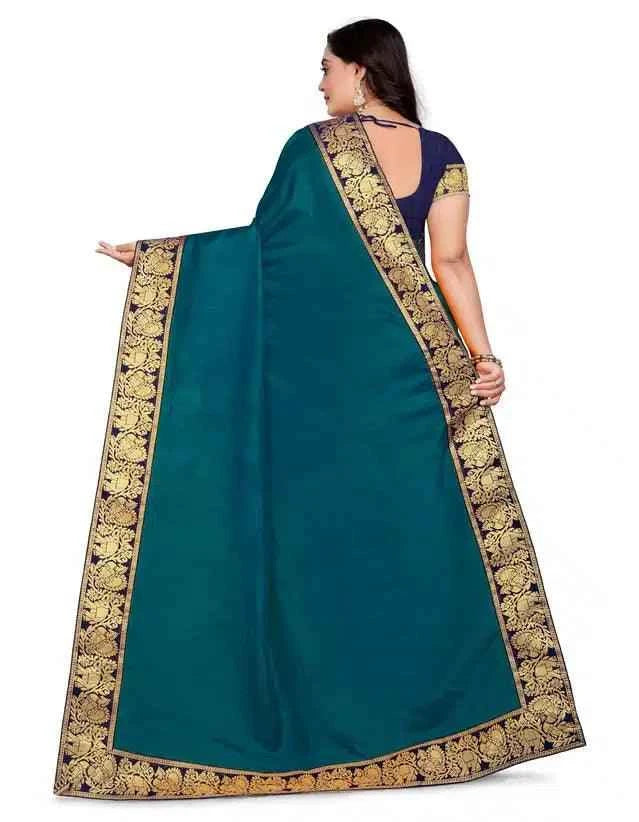 Art Silk Self Design Saree for Women (Red, 6.3 m) – Elegant Ethnic Wear