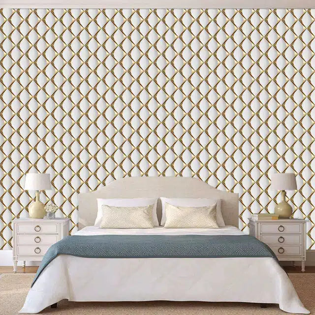 Multicolor PVC self-adhesive wall stickers (300x40cm) in various patterns like wood grain & marble.