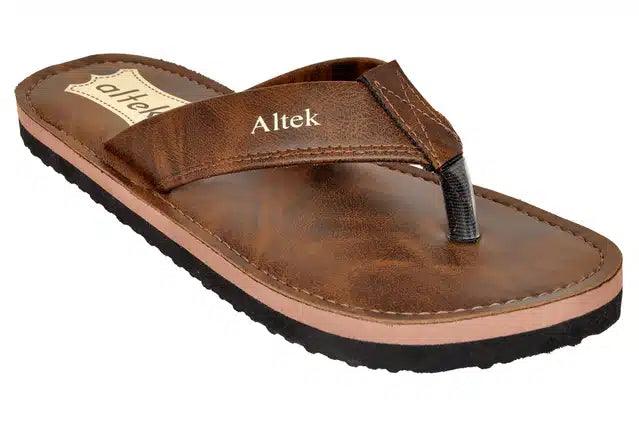Flip Flops for Men (Brown, 6) - TREND BUY