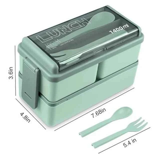 Multicolor Thermoware 3-section insulated lunch box set