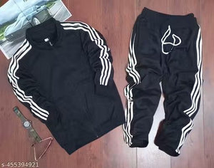 Adidas tracksuit lycra (Black) | TRENDBUY
