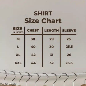 Cotton Blend Full Sleeves Shirt for Men (Yellow, M)