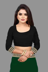 Premium Black Art Silk Self-Design Saree with Dupion Silk Blouse – Exclusive Ethnic Wear for Festive and Casual Occasions (6.3 m)