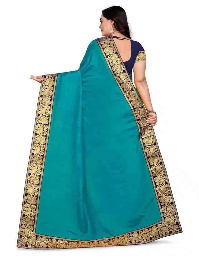 Art Silk Self Design Saree for Women (Red, 6.3 m) – Elegant Ethnic Wear