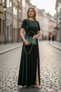 TRENDBUY Dazzling Sequin Clutch Bag for Women | Party, Bridal & Ethnic Wear Online - Green, Gold, Rainbow, Maroon