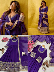 Designer Anarkali Gown Women's | Festive Wear