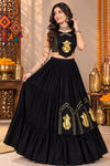 Designer Cotton Lehenga - Traditional Patch Work for Festive Wear