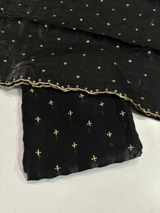 Designer Cut Work Dupatta Suit - Elegant Party Wear for Women