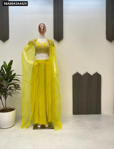 Designer Dhoti Set for Women | Festive Wear
