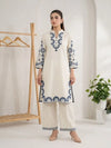 Designer Embroidered Co-ord Set - Luxe Cora Cotton Festive Wear for Women