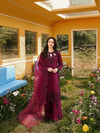 Designer Embroidered Pur Satin Rayon Palazzo Set - Party Wear for Women
