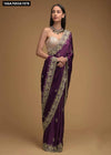 Designer Embroidered Rangoli Silk Saree for Women | Party & Festive