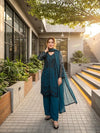 Designer Faux Georgette Suit Set - Heavy Embroidery for Festive Wear