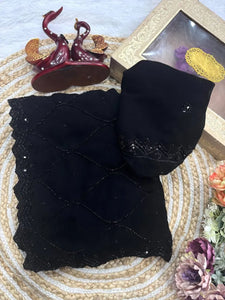 Designer Georgette Saree - Beads & Sequins for Eid & Parties