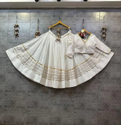 Designer Heavy Gotta Lehenga - Exclusive Party Wear Saree Outfit for Wedding