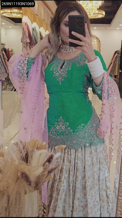 Designer Lehenga Top Skirt Set for Women | Party & Festive