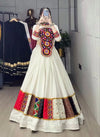 Designer Navratri Lehenga - Kutchhi Work for Dandiya Nights