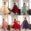 Designer Party Wear Gown - Heavy Mirror Work Ethnic Set for Women