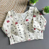 Designer Pure Cotton Block Print Blouse - Festive Wear for Women