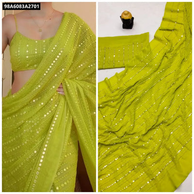 Designer Sequin Saree for Women | Party & Festive Ethnic Wear Online