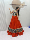 Designer Silk Lehenga Choli - Heavy Embroidery for Wedding Season