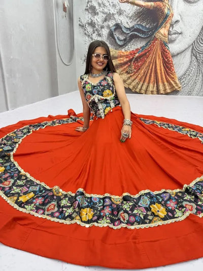 Designer Silk Lehenga Choli - Heavy Embroidery for Wedding Season