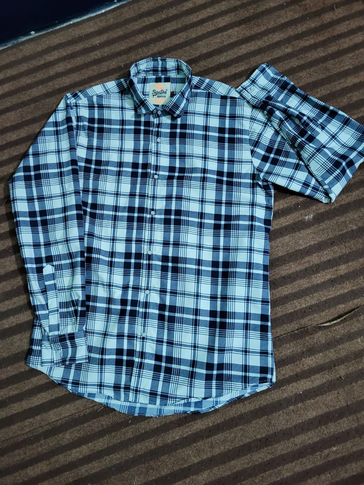 Men's Pure Cotton Regular Fit Solid Full Sleeves Casual Shirt (pack of 3) M