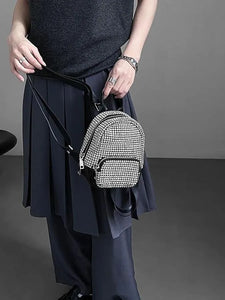 Diamond Rhinestone Mini Backpack Bag for Women | Party, Glam & Ethnic Wear Online
