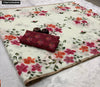 Digital Print Linen Cotton Saree for Women | Everyday Elegance