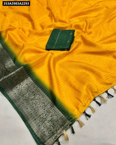 Buy Dola Checks Jacquard Border Saree for Women | Festive & Ethnic Wear Online