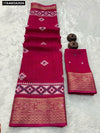 Dola Silk Jacquard Woven Saree for Women | Festive & Party Wear