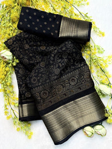 Dola Silk Saree Kalamkari Design for Women | Festive Wear