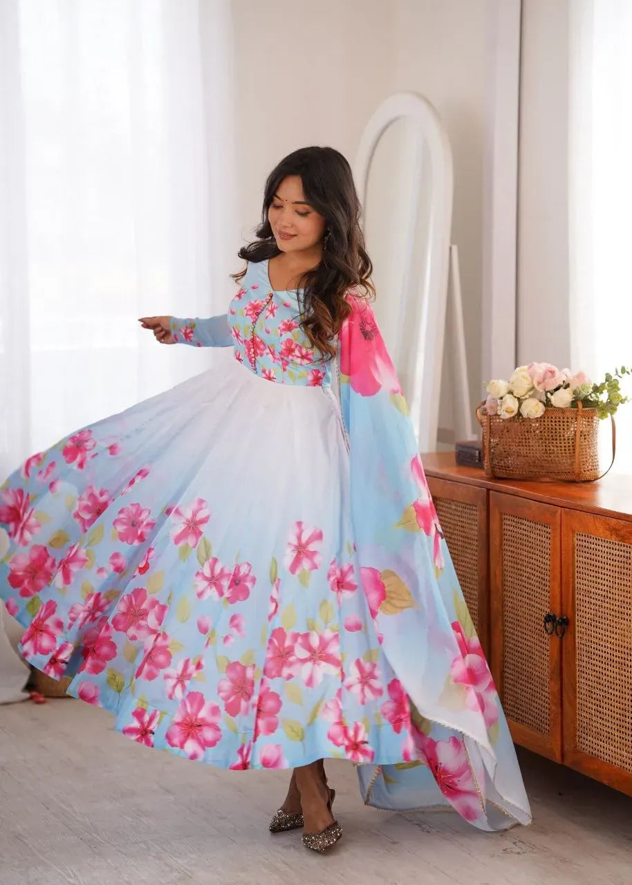 Anarkali Gown