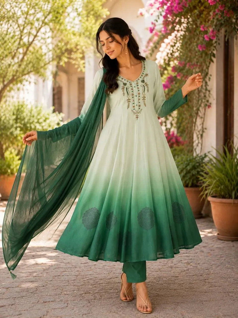 Anarkali Suit Set