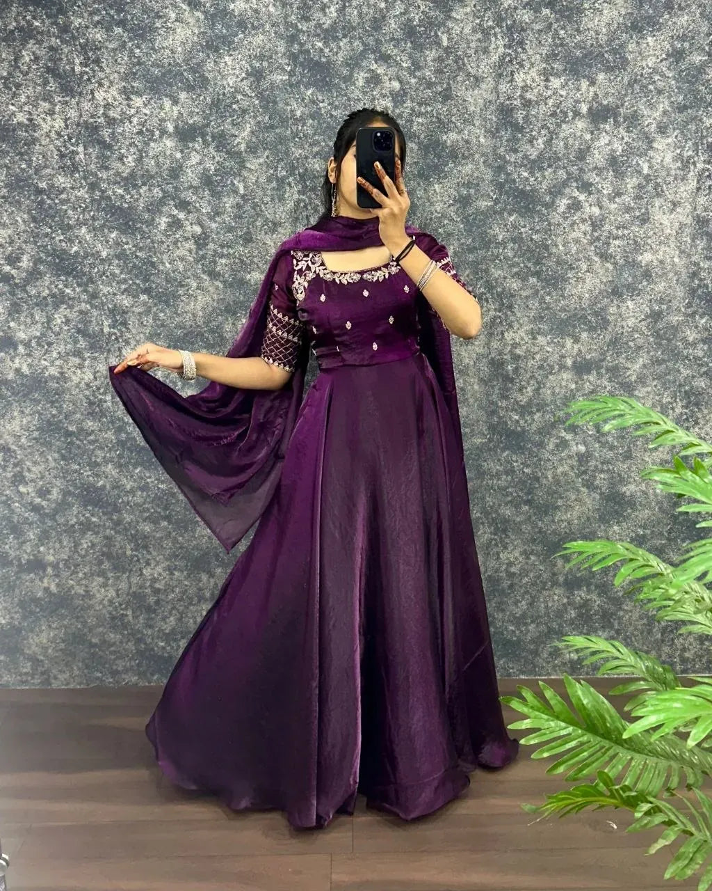 Anarkali Gown