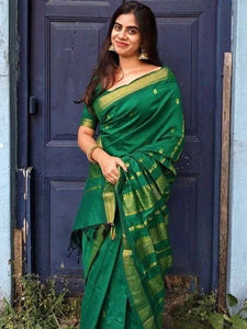Elegant Art Silk Jacquard Saree with Rich Pallu for Women's Festive Wear