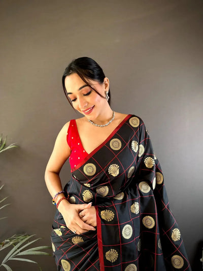 Elegant Banarasi Jari Saree - Party Wear for Women