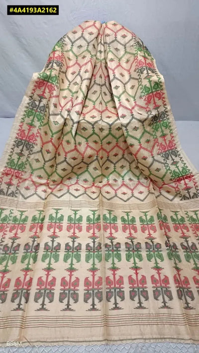 Elegant Banarasi Kanchipuram Silk Saree - Soft & Luxurious Festive Wear for Women