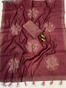Elegant Bandhani Saree - Aari & Gota Mirror Work for Festive & Party Wear
