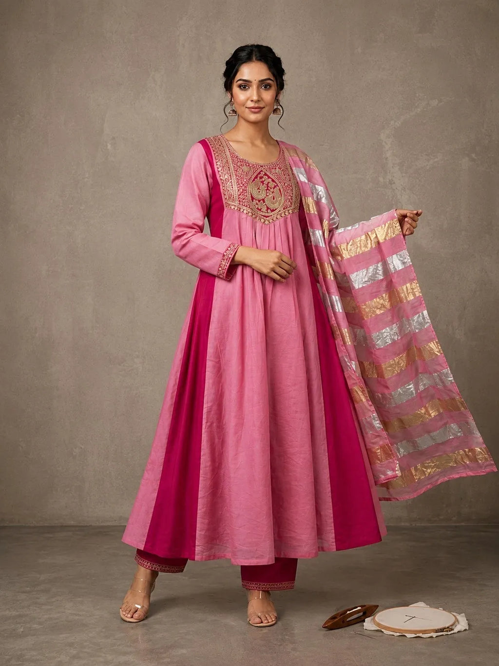 Anarkali Suit Set
