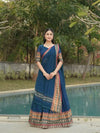 Elegant Chanderi Cotton Lehenga Choli - Traditional Comfort for Women