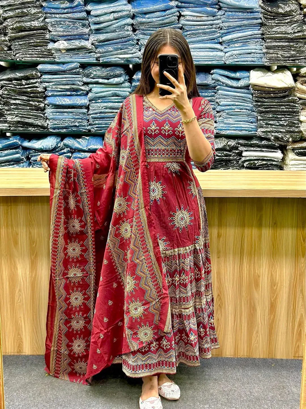 Anarkali Suit Set
