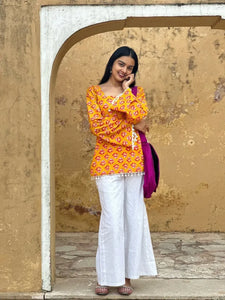 Elegant Cotton Short Kurti - Everyday Comfort & Style for Women