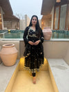 Elegant Designer Anarkali Suit - Sequence Embroidery for Festive Wear