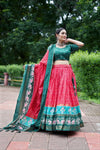 Elegant Designer Dola Silk Lehenga - Heavy Wedding Wear for Women
