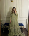 Elegant Designer Faux Georgette Set - Heavy Embroidery Party Wear for Women