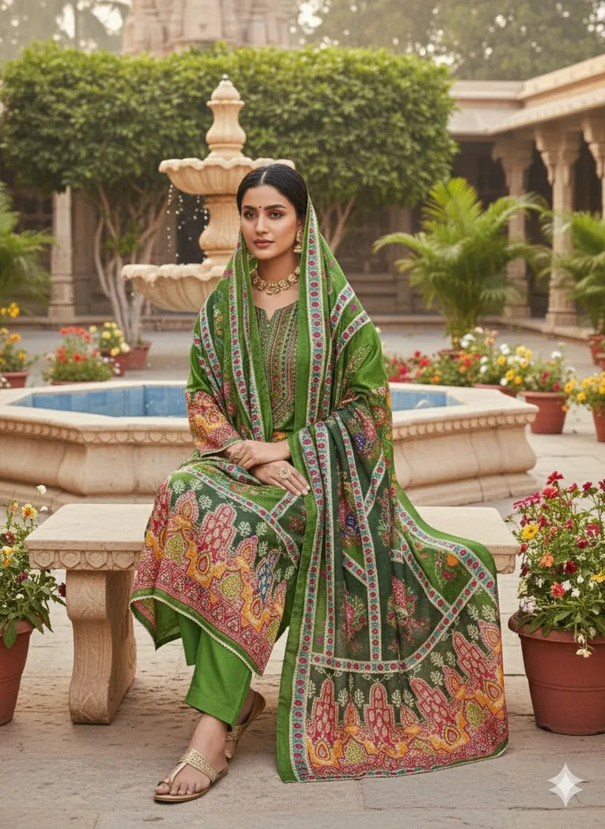 Unstitched Suit Set
