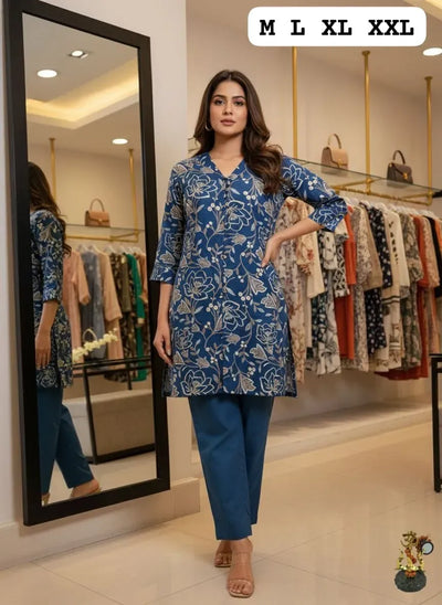 Elegant Designer Indo-Western Draped Set - Handwork & Print Festive Wear for Women