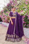 Elegant Designer Lehenga Choli - Heavy Sequence Embroidery for Festive Wear