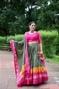 Elegant Designer Lehenga - Heavy Dola Silk for Wedding Wear